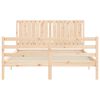 vidaXL Bed Frame without Mattress 160x200 cm Solid Wood