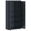 vidaXL File Cabinet Anthracite 90x40x180 cm Steel