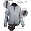 Avento Reflective Running Jacket Women 42 74RB-ZIL-42