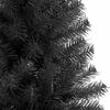 vidaXL Christmas Tree with 300 LEDs with Stand Black 180 cm PVC