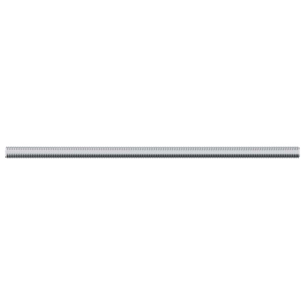 vidaXL Threaded Rod 2 pcs Silver 6 x 135 mm Steel