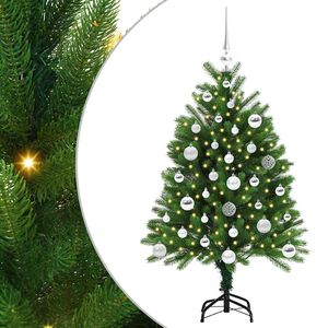 vidaXL Christmas Tree with 150 LEDs with Stand Green 120 cm PE
