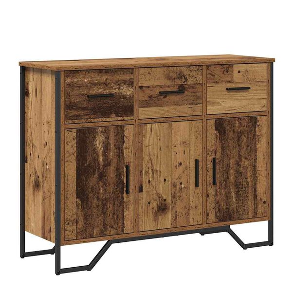 vidaXL Sideboard Old wood 97 x 32.5 x 74.5 cm Engineered wood