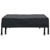 vidaXL Table Cover Plain Black 72 x 72 x 15 cm Fabric