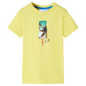 Kids' T-shirt Yellow 92