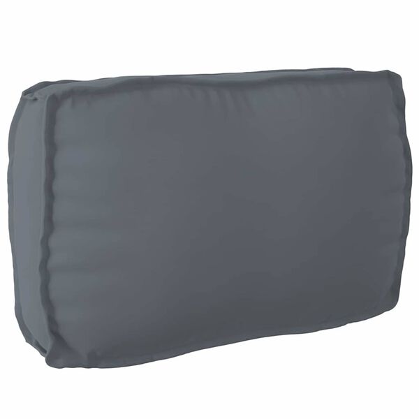 vidaXL Pallet Cushion for Backrest Anthracite 70 x 40 x 12 cm