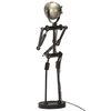 vidaXL Stand Lamp with Motorbike Headlight Doll Shape E27