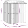 vidaXL Bird Cage Anthracite 215 x 210 x 247 cm Galvanised steel