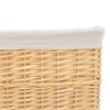 vidaXL 6 Piece Nesting Basket Set Natural Willow