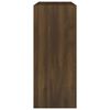 vidaXL Book Cabinet/Room Divider Brown Oak 80x30x72 cm
