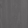 vidaXL Wardrobe HAMAR Light Grey 99x45x137 cm Solid Wood Pine