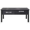 vidaXL Coffee Table Black 100x50x45 cm Wood