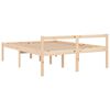 vidaXL Senior Bed without Mattress 160x200cm Solid Wood Pine