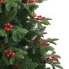 vidaXL Artificial Christmas Tree with 300 LEDs with Stand Green 180 cm