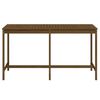 vidaXL Garden Table Honey Brown 203.5x90x110 cm Solid Wood Pine