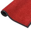 vidaXL Doormat Red 60x80 cm
