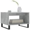 vidaXL Coffee Table Concrete Grey 60x50x40 cm Engineered Wood