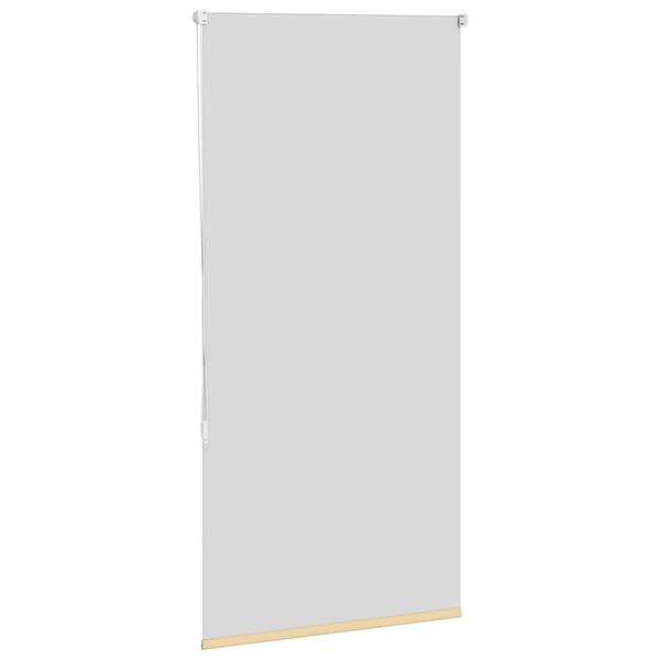 vidaXL Roller Blind Blackout Beige 65x175 cm Fabric Width 60.7 cm Polyester