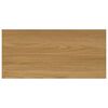 vidaXL Wall Shelf 4 pcs Brown 50 x 23 x 4 cm Engineered Wood