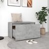 vidaXL Hall Bench 80x40x45 cm Concrete Grey Engineered Wood