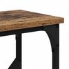 vidaXL Console Table Manual Old Wood 102 x 23 x 75 cm Engineered Wood