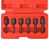 vidaXL Six Piece Screw Extractor Set Steel