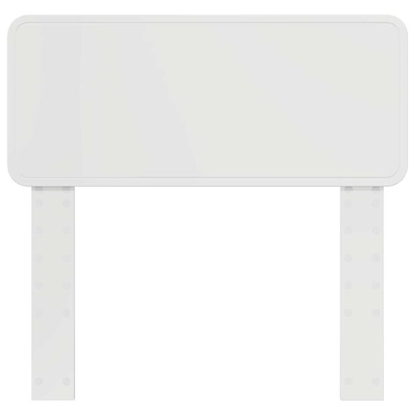 vidaXL Headboard Gloss White 75 cm Engineered wood