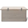 vidaXL Sparrow Houses 2 pcs Wood 44x15.5x21.5 cm
