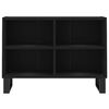 vidaXL TV Cabinet Black 69.5x30x50 cm Engineered Wood