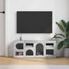 vidaXL TV Cabinet Concrete Grey 100 x 35 x 40 cm Engineered Wood