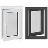 vidaXL Tilt & Turn Basement Window RISOR 60 x 90 cm PVC and Glass