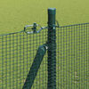 vidaXL Fence Post Green 25 x 1.5 m (12 x 12 mm mesh) Steel