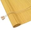 vidaXL Roller Blind Yellow 80 x 160 cm Bamboo