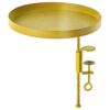 Esschert Design Plant Tray with Clamp Round Gold L