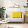 vidaXL Back Pillow Light Yellow 80 x 24 x 50 cm Fabric