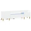 vidaXL LED TV Cabinet DELFT 153 x 35 x 43 cm High Gloss White