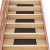 vidaXL Stair Mats Self-adhesive 30 pcs 60x25 cm Dark Brown Rectangular
