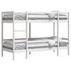 vidaXL Bunk Bed without Mattress White 80x200 cm Solid Wood Pine