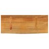 vidaXL Table Top Live Edge 80x20x3.8 cm Solid Wood Mango