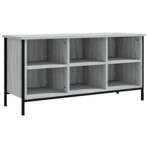 vidaXL Shoe Cabinet Grey Sonoma Holds up to 6 pairs of shoes