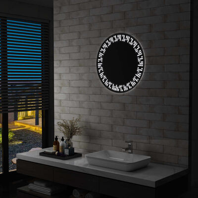 vidaXL Bathroom LED Mirror 60 cm