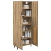 vidaXL Highboard Artisan Oak 69.5 x 34 x 180 cm