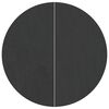 vidaXL Pool Ground Sheet Folding Black &Oslash; 244 cm Non-woven Fabric
