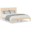 vidaXL Extra Long Bed Frame without Mattress 140x220 cm Solid Wood