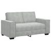 vidaXL Sofa 3 pcs Light Grey Velvet