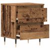 vidaXL Bedside Cabinet Old Wood 40 x 35 x 50 cm Engineered Wood
