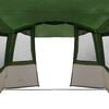 vidaXL Tailgate Tent for Caravan Rectangular Green 352 x 250 x 240 cm
