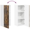 vidaXL Kitchen Cabinet with Storage Kalmar Smoked Oak 40 x 31 x 100 cm