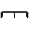 vidaXL Monitor Stand Black 50x27x10 cm Engineered Wood