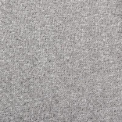 vidaXL Linen-Look Blackout Curtains with Grommets 2pcs Grey 140x245cm